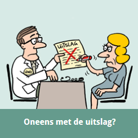 Oneens met de uitslag?